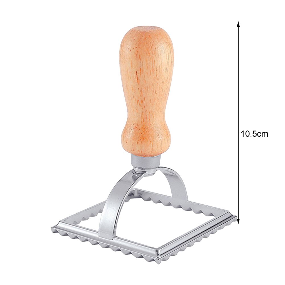 Cookie Cutter Ravioli Pasta Press Mold Stainless Steel Dumpling Embossing Mould Dough Cutter Cookie Mold PizzaCutting Wheel Tool: C
