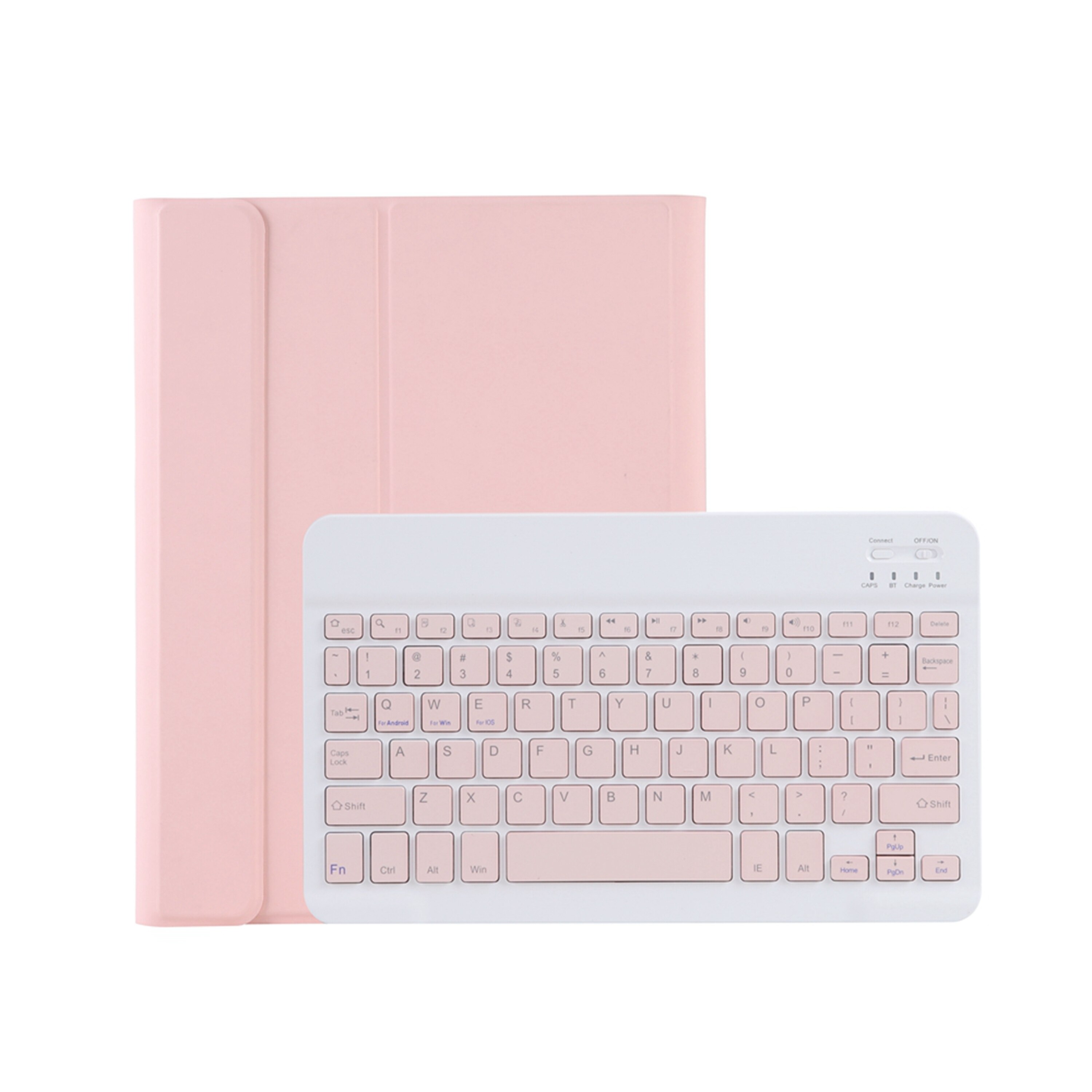 Remova Draadloze Blebluetooth Toetsenbord Coque Voor Ipad Pro 10.2 Inch Tablet \ Ipad 10.2 Inch Candy Kleur Met Pen slot