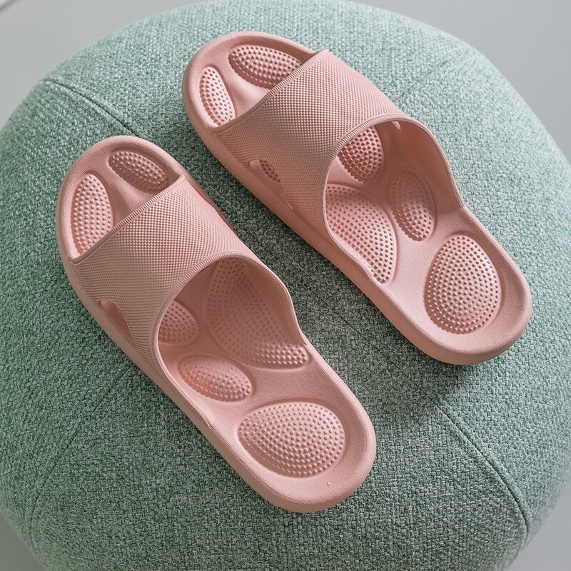 Xiaomi Women's Home Massage Slippers Female Summer Slides Indoor Bathroom Non-slip Flip Flop Sandals Men Soft Sole Soft Shoes