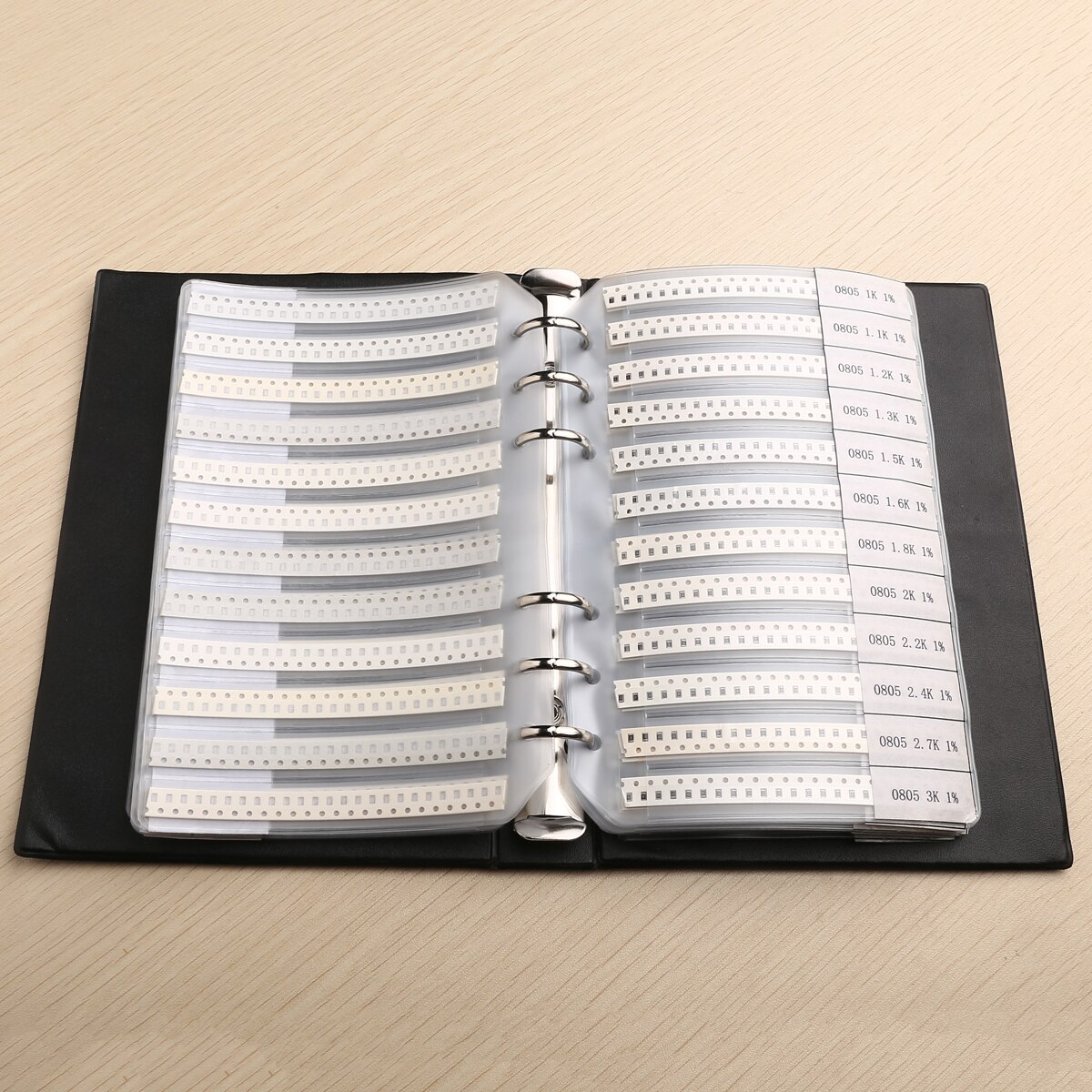 0805 SMD Chip Resistors Sample Book - 170 Values X 25pcs Assortment Kit