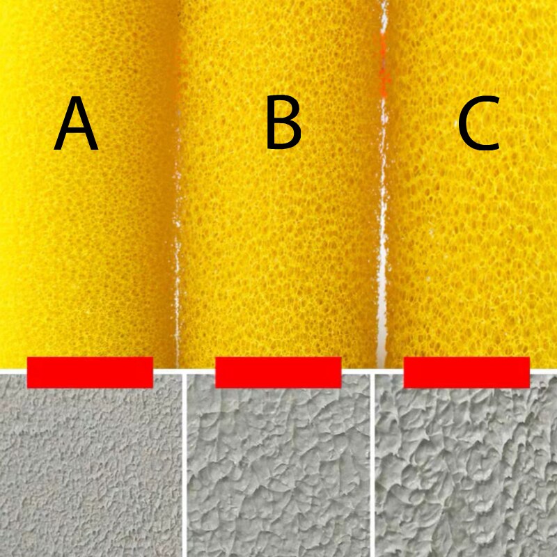 Rodillo de flores para tirar del barro, juego de pinceles profesionales de pintura de corredor, pintura de pared para casa, oficina, rollo de pintura de pared de construcción, 10 Uds.