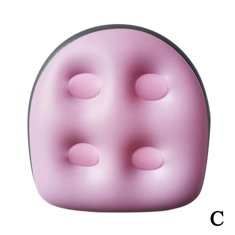 Ontspannende Massage Mat Opblaasbare Water Injectie Pad Zwembad Kussen Voor Baden Spa Zachte Kussen Opblaasbare Bad Seat M5G1: Roze