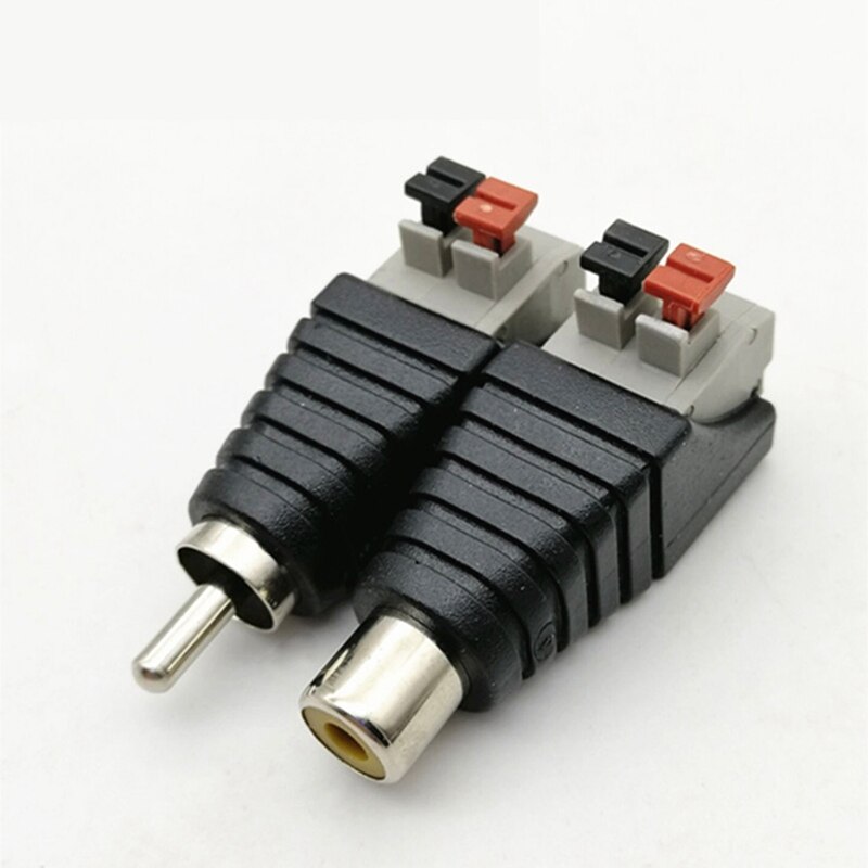 RCA Lotus Connector o Connector Male to Av Female Power Button Lotus Head