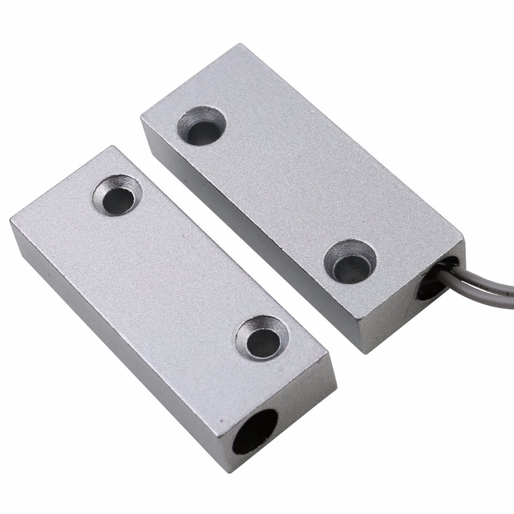 Wired Metal Roller Shutter Door Magnetic Contact Switch Alarm Door Magnetic Switch Home Alarm System NO NC available