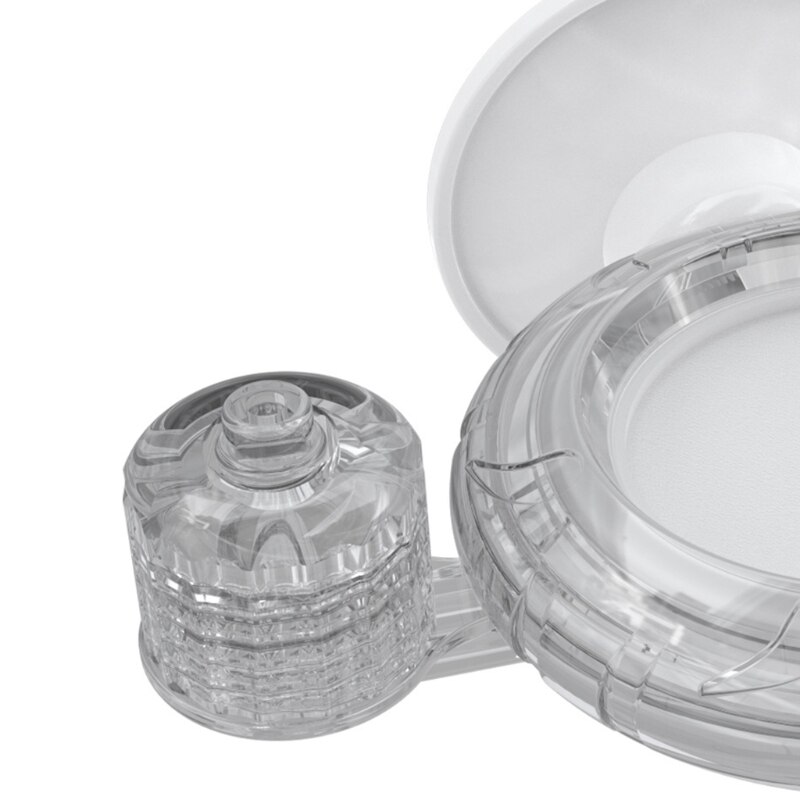 Fish Tank CO2 Diffuser Bubble High Solubility Ceramic Diffuser Disc Air Refiner CO2 Atomizer Reactor for Aquatic Plant Aquarium