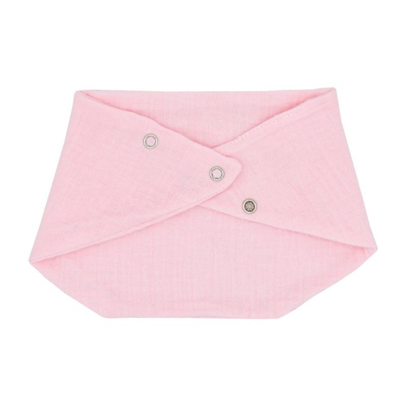 Bavaglino sciarpa di garza di cotone bavaglino in cotone biologico sciarpa di Drool bavaglino sciarpa di Bandana per bambini con bottoni automatici: LPK