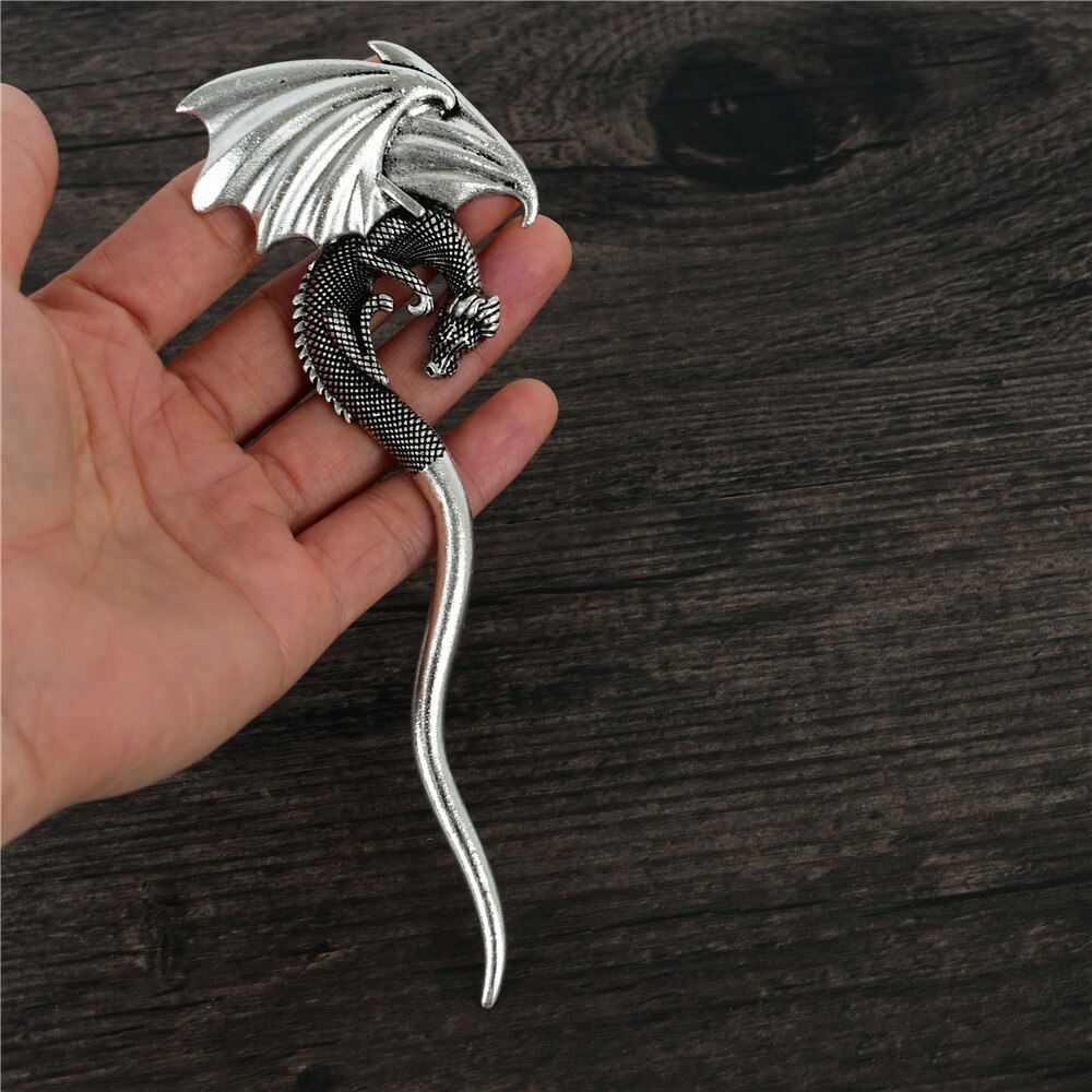 viking Dragon Hair Sticks Norse Dragon Hairpin Hair Barrette Hair Accessories Amulet Jewelry For Women