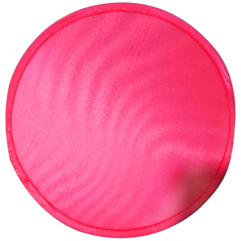 Foldable Round Fan: Red