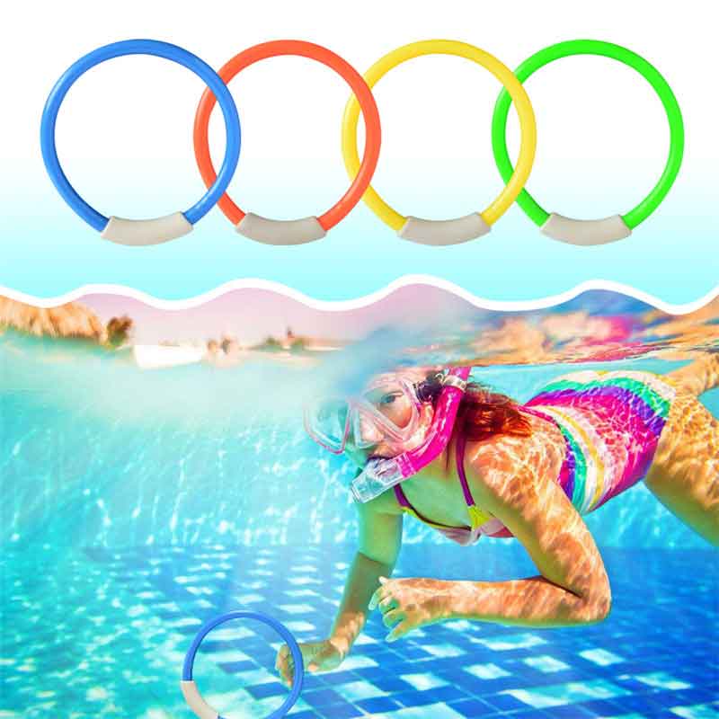 Children's Swimming Toy Diving Ring Stick Water Torpedo Throwing Toys Summer Game Swimming Pool Toys