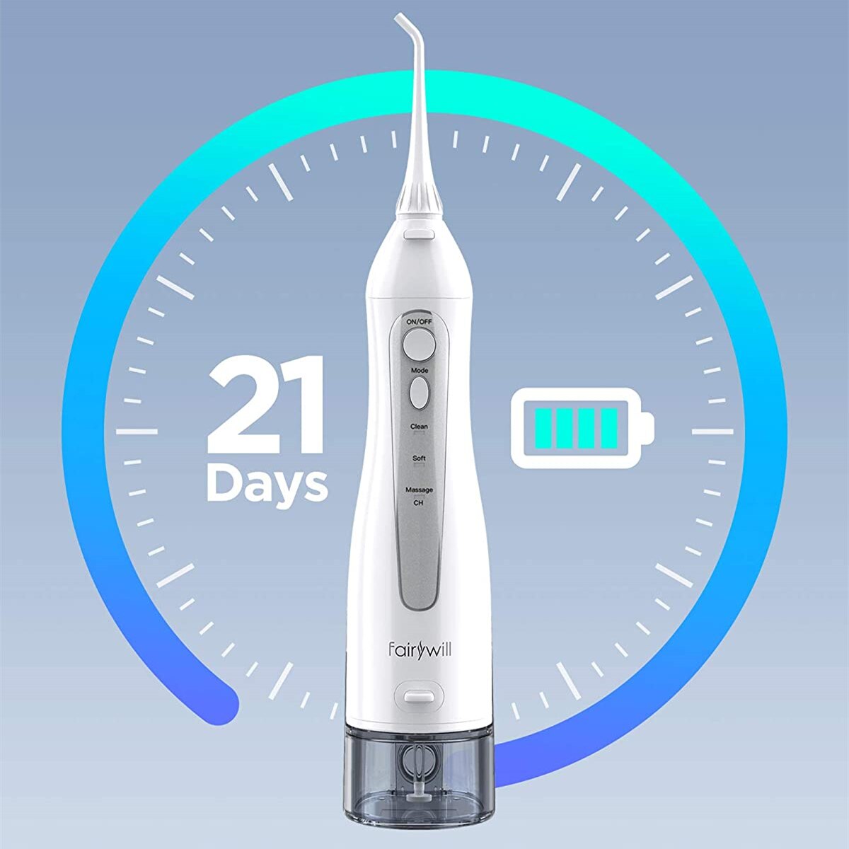 Oral Irrigator Zahn Wasser Jet Wasser Flosser 3 Modi Große Wasser Panzer Tragbare Wasserdichte Elektrische Zähne Reiniger für Zähne