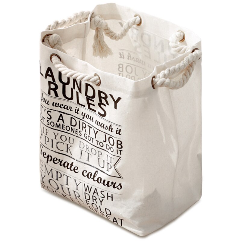 Skittentøyskurv leketøy oppbevaring klær skittentøyskurv arrangør oppbevaring piknikkurv babynetting hemper azin sorter opp tett hjelpemiddel-: Default Title