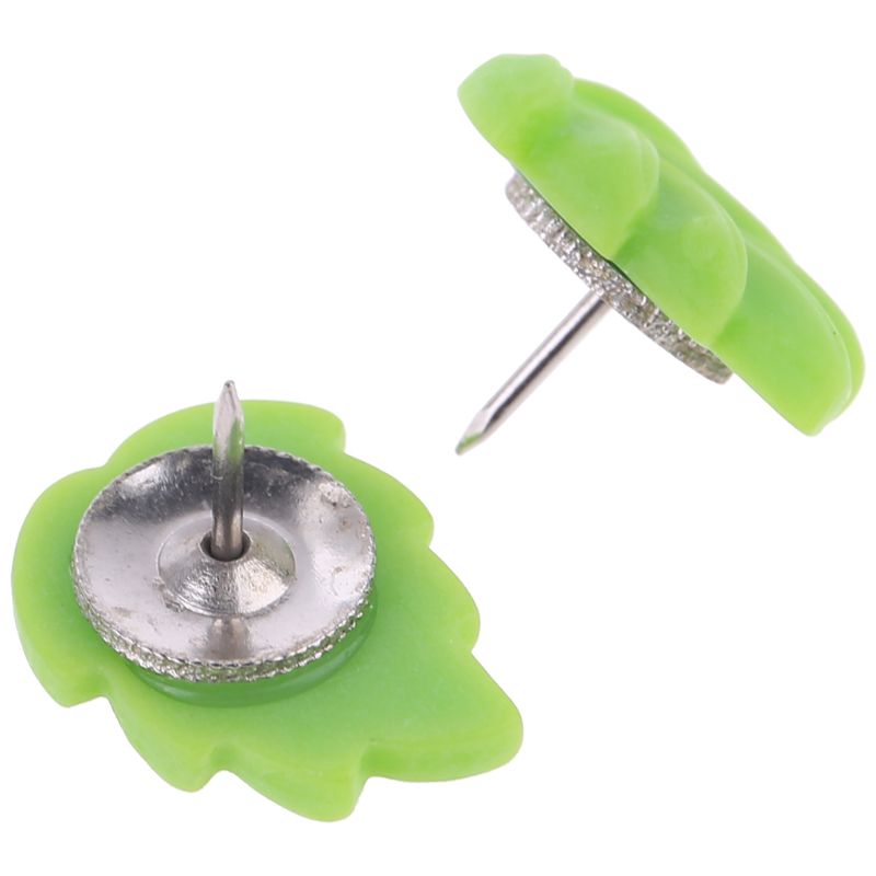 20 stk/sæt plast+metal tommelfingerstifter kortnål pushpin kork tavle til kunst fotobesked væg tommelfingerstift dekorativ til hjemmet