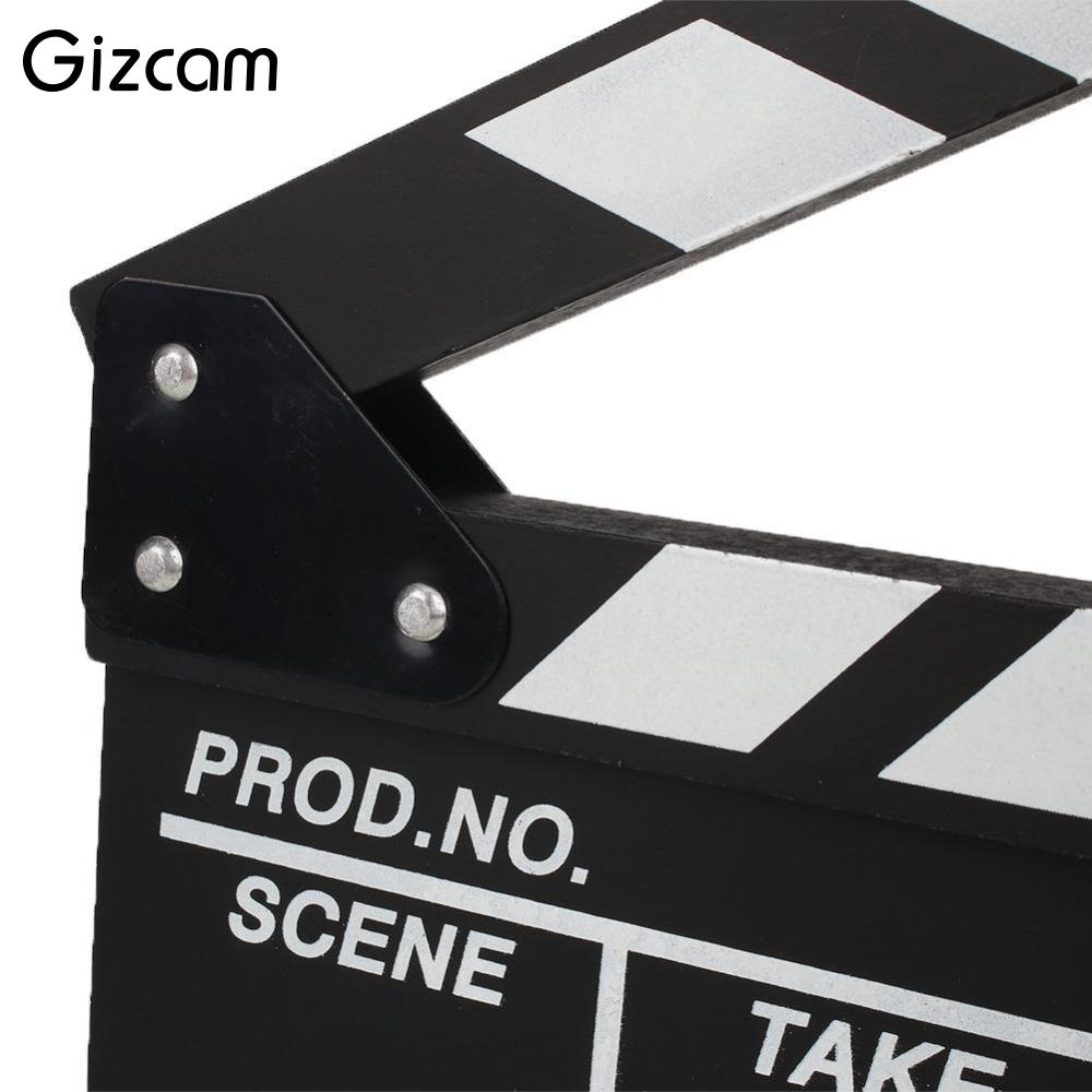 Direktor Video Szene Clapperboard Klöppel Gremium Acryl Trockenen Löschen Direktor TV Film Film Aktion Schiefer Klatschen handgefertigt schneiden Stütze