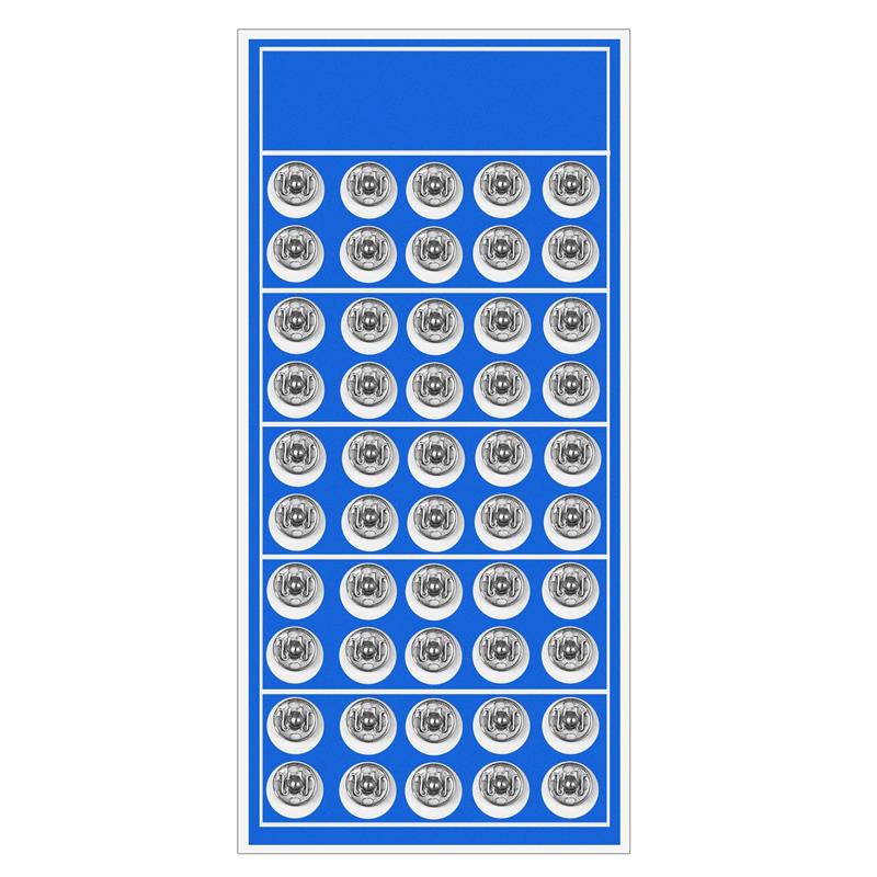 Snap Buttons Black Silver Metal Fasteners Press Button 8/12/16/18/20mm Iron Stud Plating Round Button Garment Sewing Accessories: Silver 8mm 50pcs