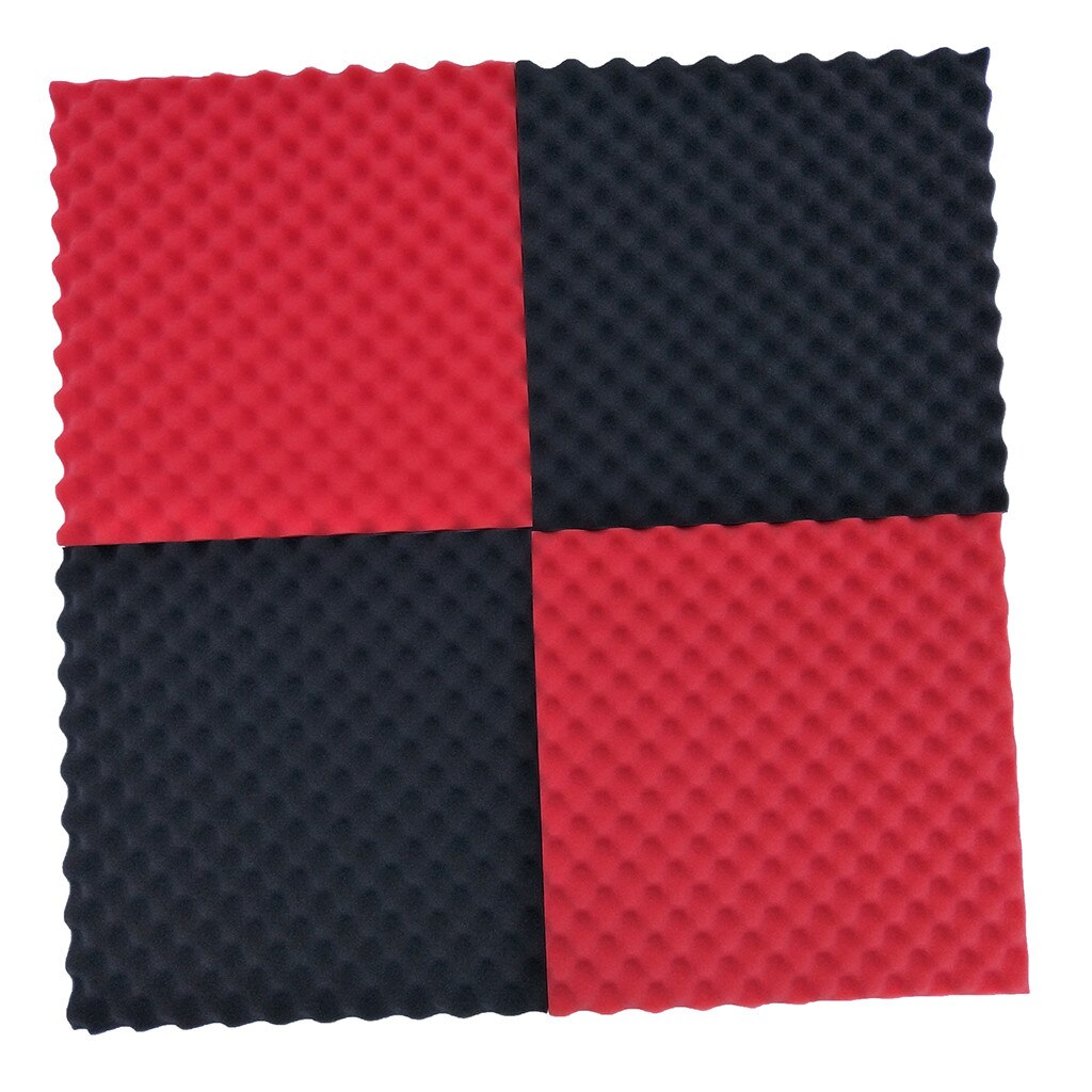 Mousse insonorisée 50x50x2cm | Mousse absorbante sonore, panneau acoustique, fichier d'absorption de bruit, pour salle Audio KTV