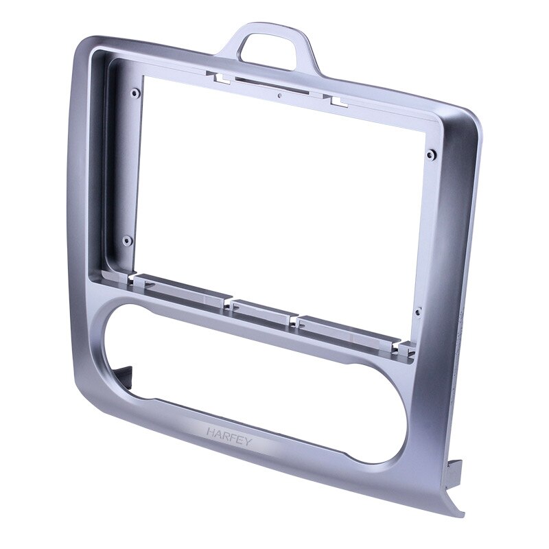 Harfey 2din Fascia Frame Autoradio Frame 9 inch Stereo Plaat voor FORD FOCUS in Dash Mount Kit Trim panel Geen kloof Inbouwen