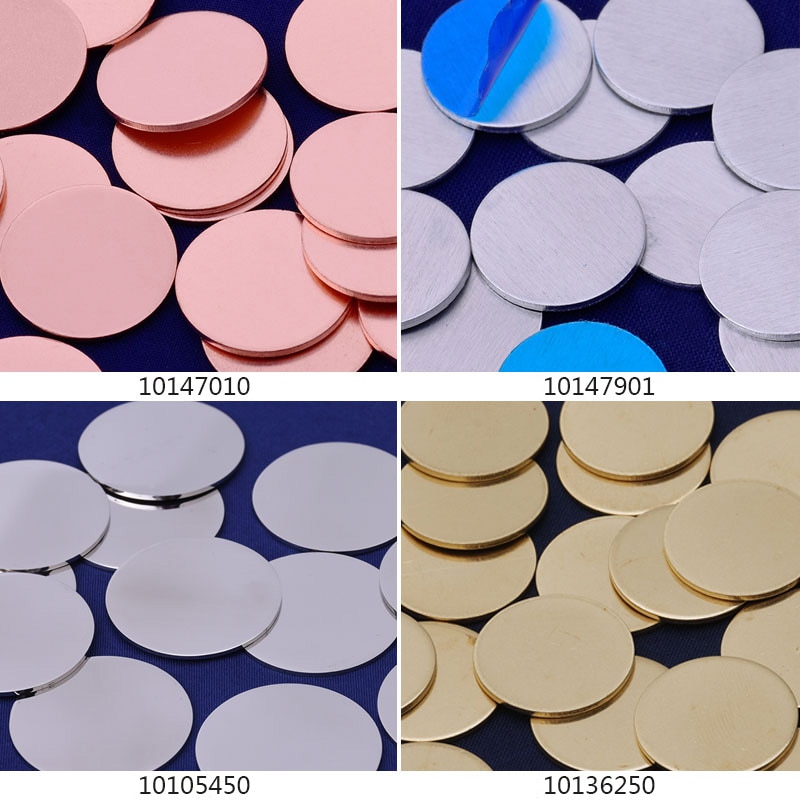 25mm about 1&quot; round shape Stamping supplies Metal Blank