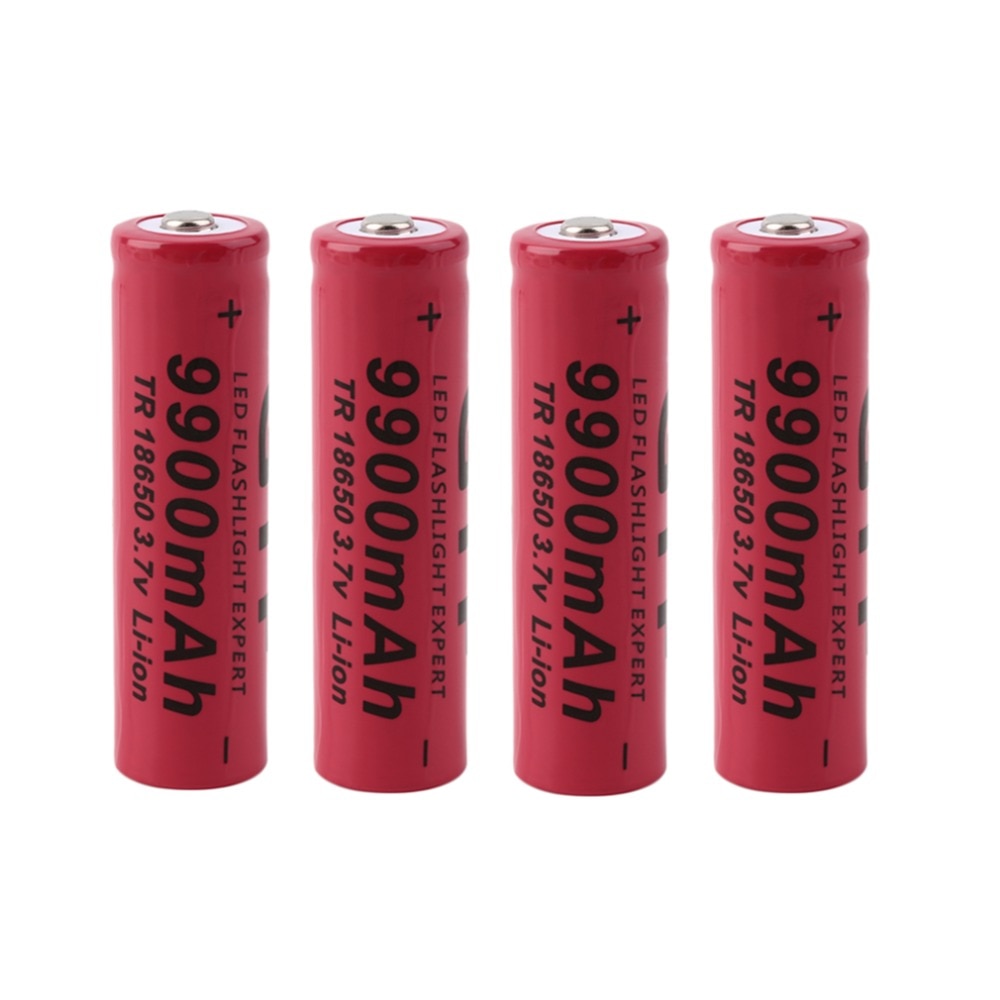 3.7V 18650 Battery 9900mah lithium batteria rechargeable lithium battery for flashlight Torch Accumulator Cell