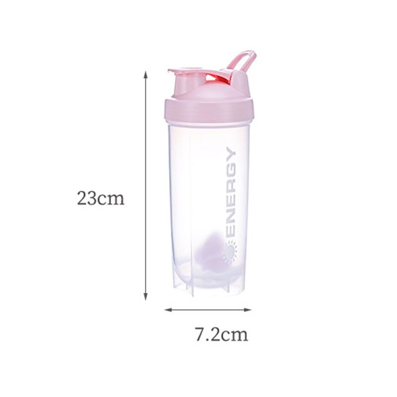 700ml Classic Loop Top Shaker Bottle Perfect Shaker Bottle Portable for Outdoor ALI88