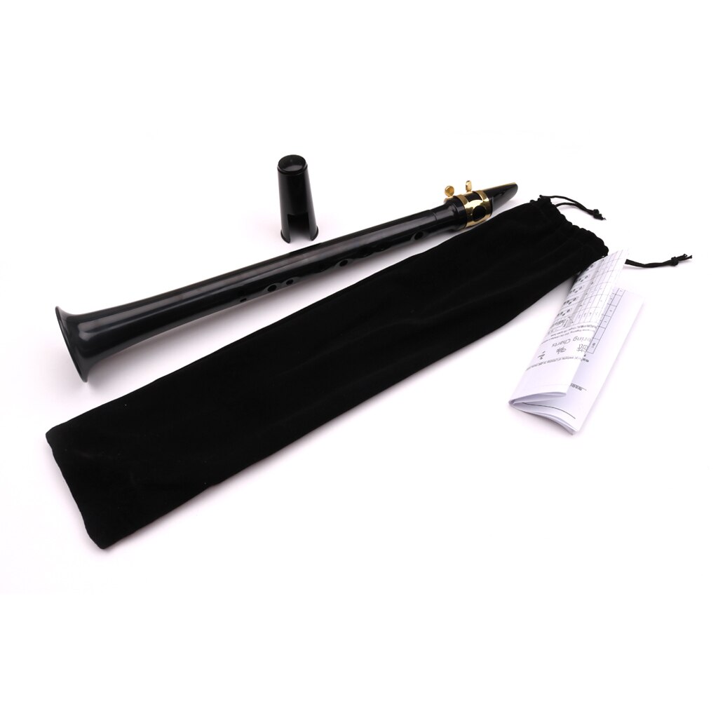 8 Holes C Tone Portable ABS Mini Sax Saxophone Pocket Plastic Saxophone Alto Saxofone Musical Woodwind Instruments