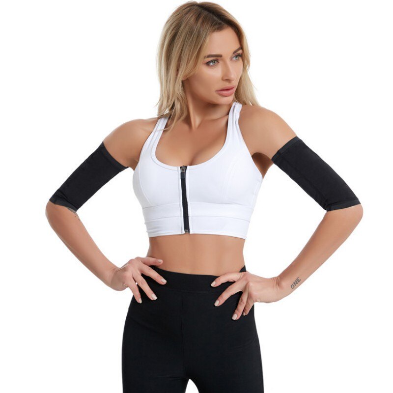 Ladies Body Sculpting Arm Cover Yoga Exercise Fitness Slimming Sweat Clothes Sweat Arm Belt Protector