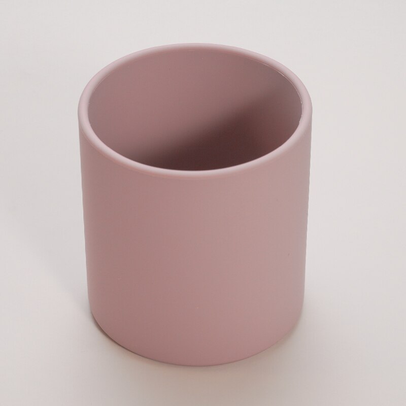 Baby Silicone Lekvrij Snack Cup Peuter Draagbare Voedsel Opbergdoos Baby Leren Drinkwater Cup Bpa Gratis Siliconen