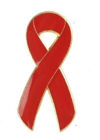 Aids lint strik revers pin badge pin 7 kleuren voor u kiezen  xy0025: Xy0025