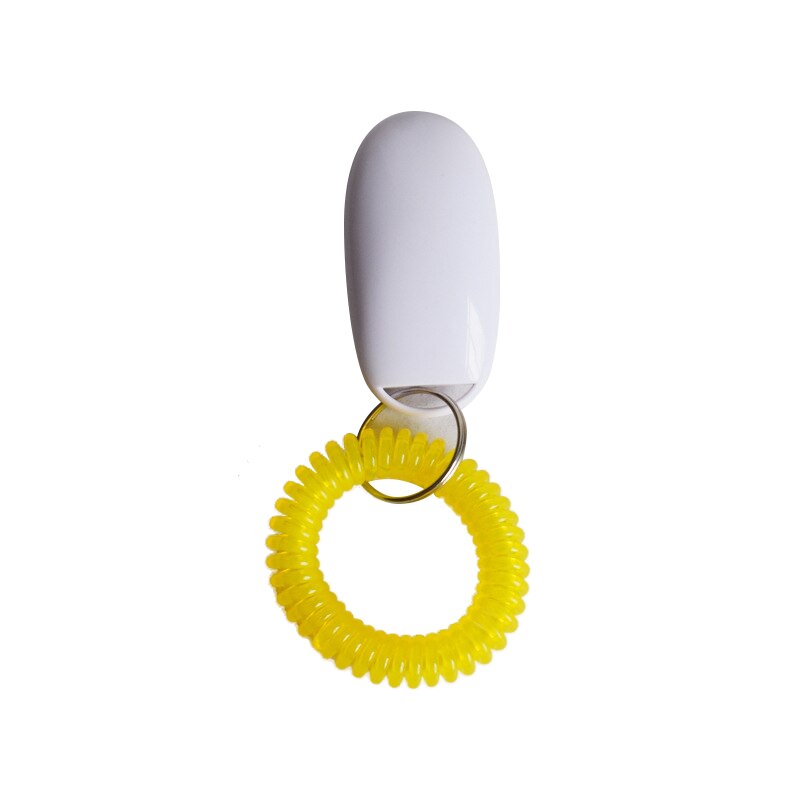 1pc huisdier honden training clicker fluit kleurrijke praktische gehoorzaamheidstraining hulpmiddel gids polsband voor slimme hond huisdierbenodigdheden: 01