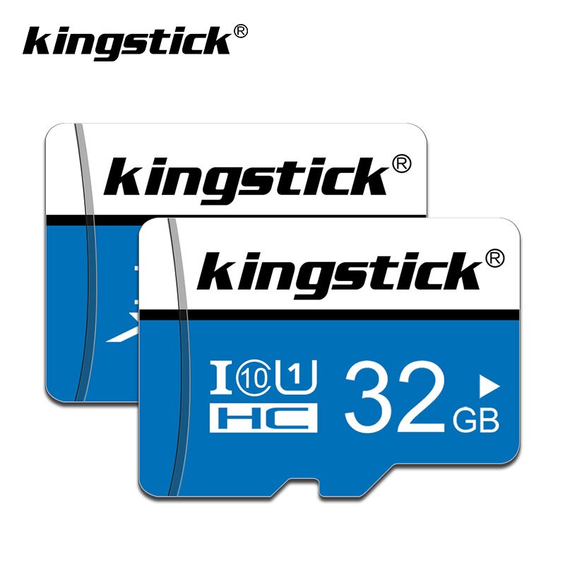 Kingstick 100% Originele Micro Sd-kaart V30 UHS-I Hoge Snelheid 100 Mb/s Tf Card 64 Gb 128 Gb Geheugenkaart voor Telefoon En Tablet Pc