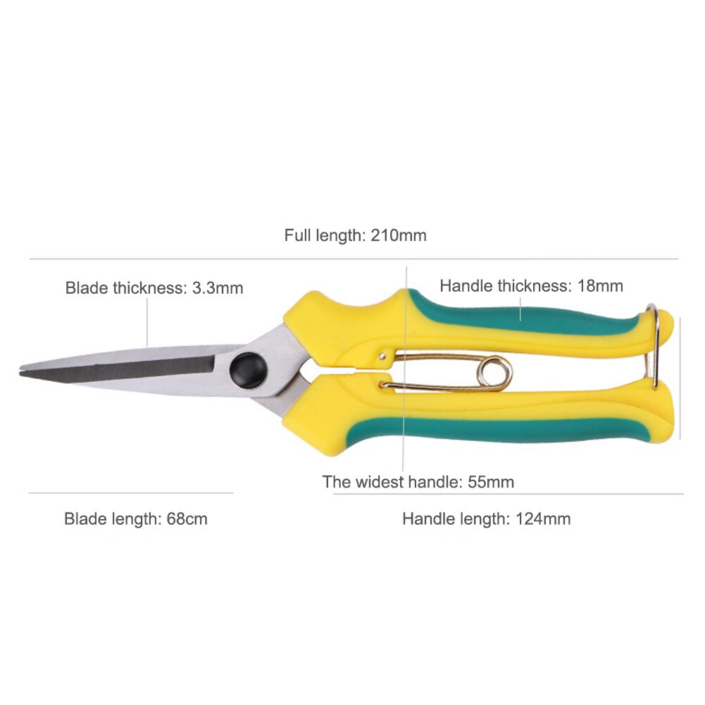 Bonsaï outil bouche droite arbre fruitier ciseaux verger diluer fruits ciseaux outil de jardinage LB88