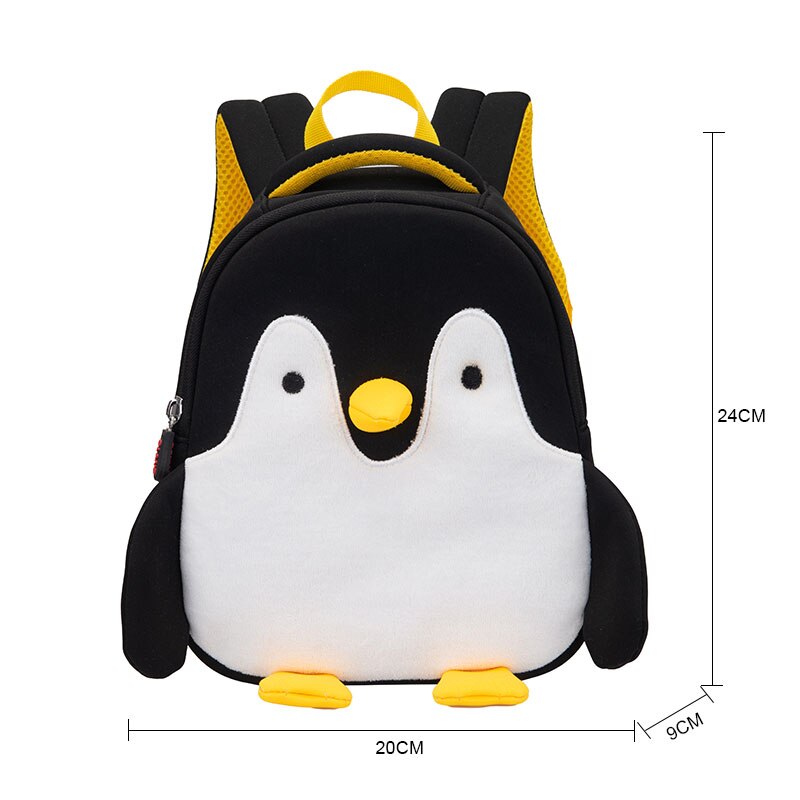 Dorikyds eva penguin ortopedisk skolesekk barn ryggsekk hard shell ryggsekk barn tegneserie mini skulderveske barn søt veske