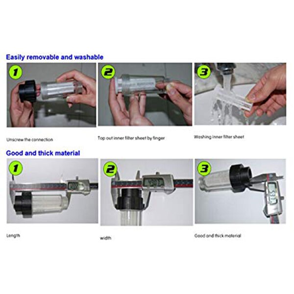 Hogedrukreiniger-pistool tuinslang hogedrukreiniger waterfilter filter voor karcher  k2-k7