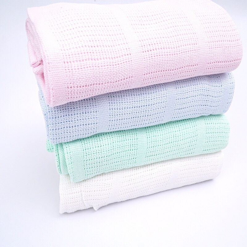 Bamboo Cotton Baby Blanket,soft Solid Newborn Infant Swaddling Towel Receiving Blankets 200*170cm TRQ1288