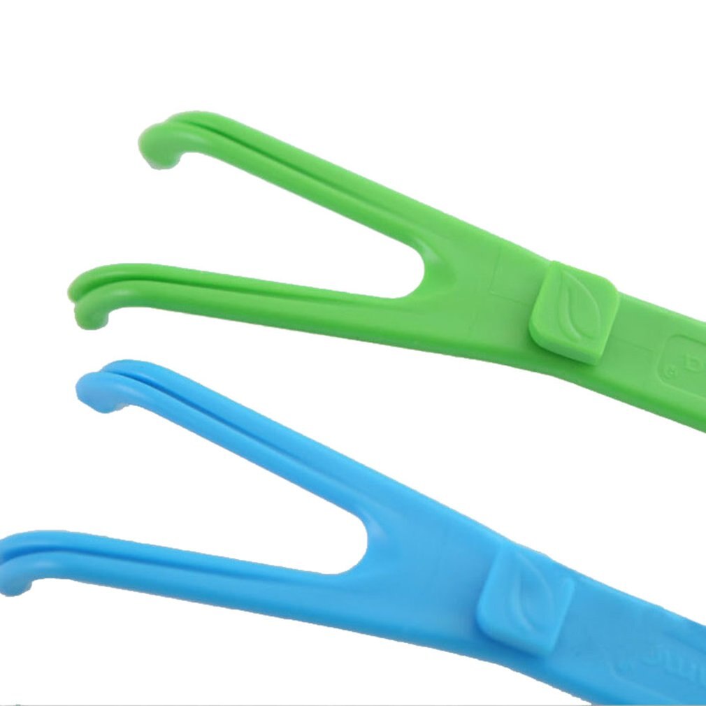 Y forme dentaire porte-fil sécurité santé spéciale de poignée interdentaire dents nettoyage bâton outils support d'aide