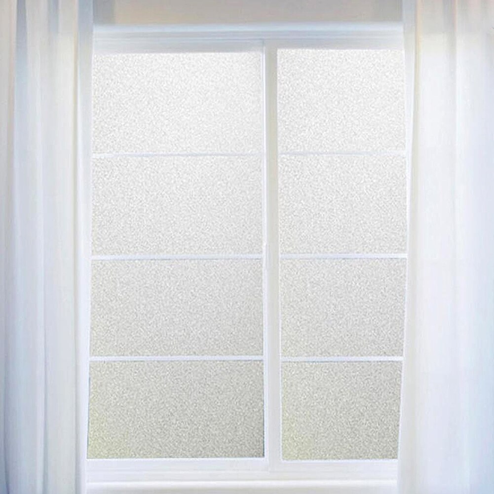 Película de vidrio esmerilado para ventanas, papel de PVC de para habitación, baño, ventana de vidrio para el hogar, pegatina de privacidad para puerta de 200x60CM /300x60CM