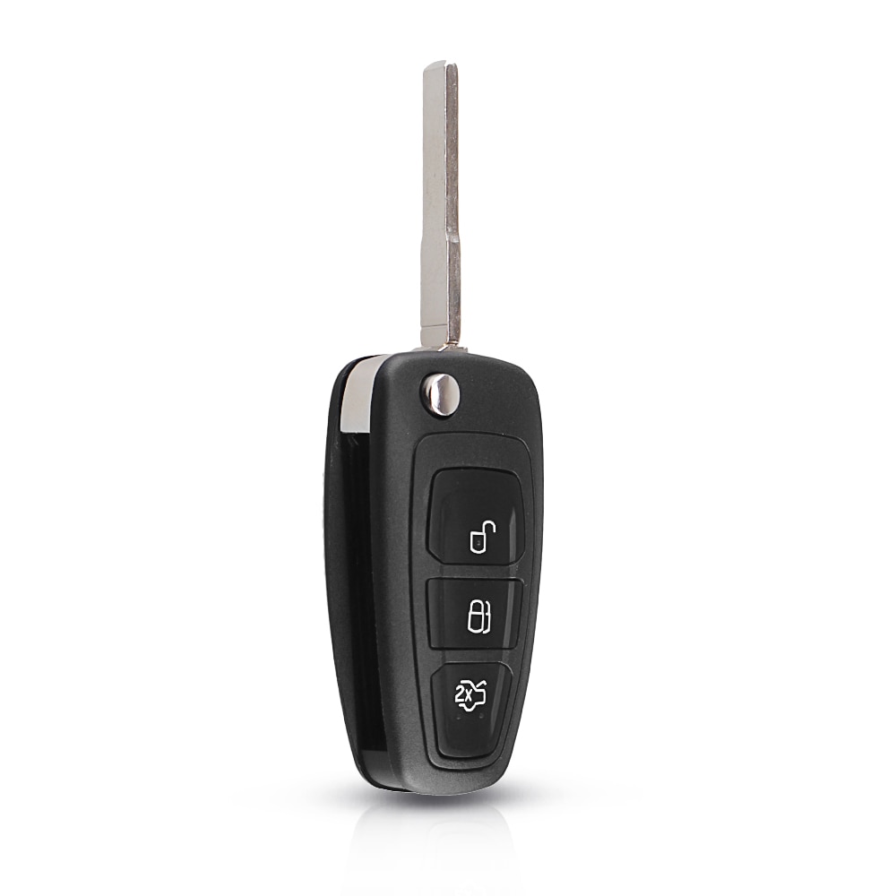 Keyyou Voor Ford Mondeo Focus C-Max S-Max 434Mhz 3 Knoppen filp Auto Afstandsbediening Sleutel Fsk