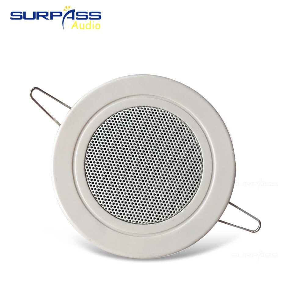 Mini Ceiling Speaker 3inch Roof 3-6W Passive Speakers Horn PA System For Home Background Music Cinema Theater Player: one piece