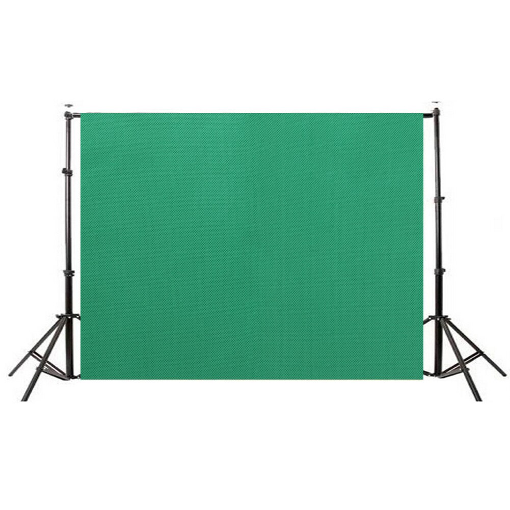 Telón de fondo fotográfico de pantalla verde, accesorio de croma de algodón para estudio de fotografía (sin estante)