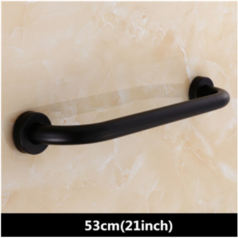 Stainless Steel Black Grab Bar Bathroom safety hand rail for Bath Shower Toilet