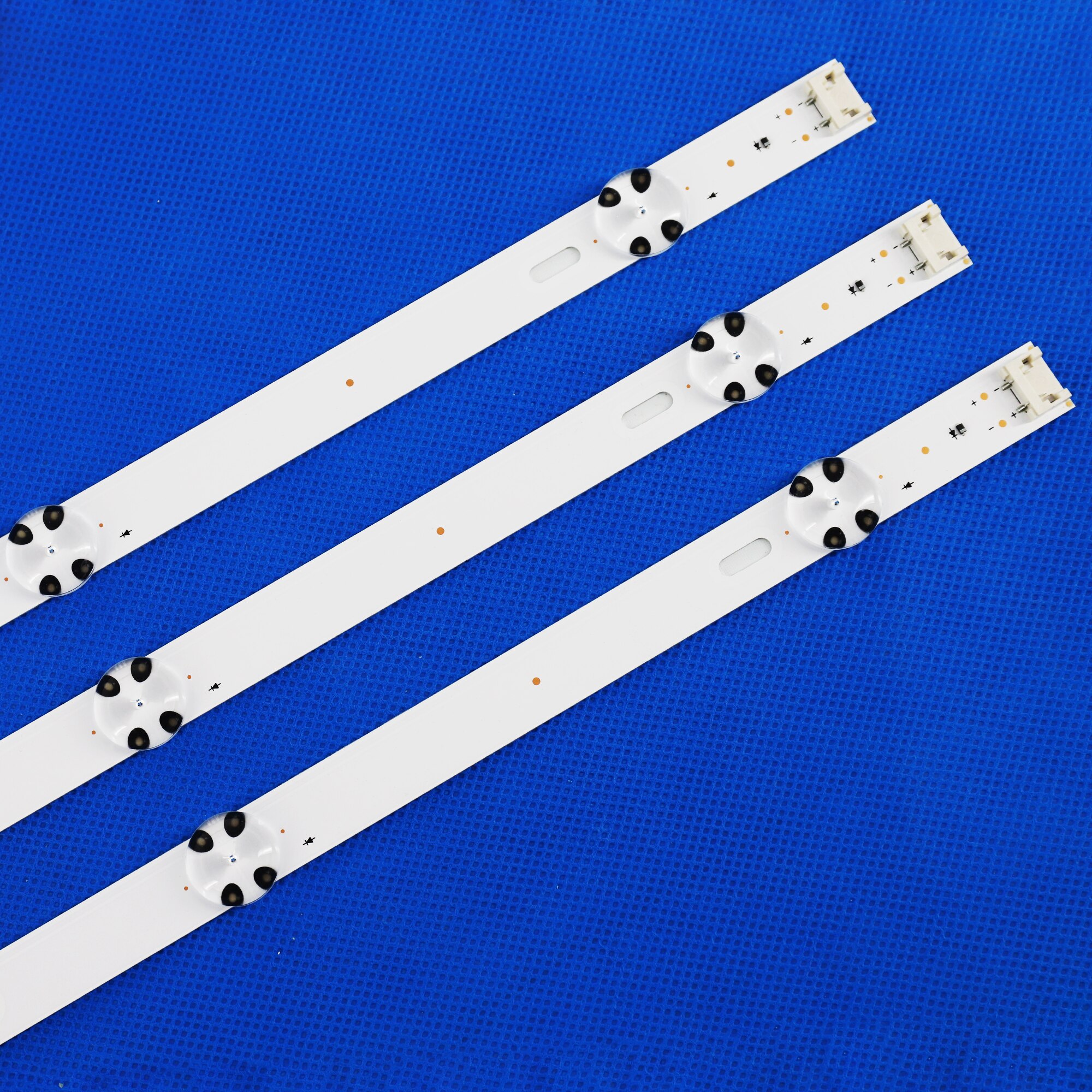 Led pás podsvietenia (3)  pre  lg 43 uj 635v 43 uj 2 43 uk 6300 plb 43 uj 675v 2 uj 651v 43 uj 634v 43 561v 630v 43 43 655v lc43490059a lc43490058a