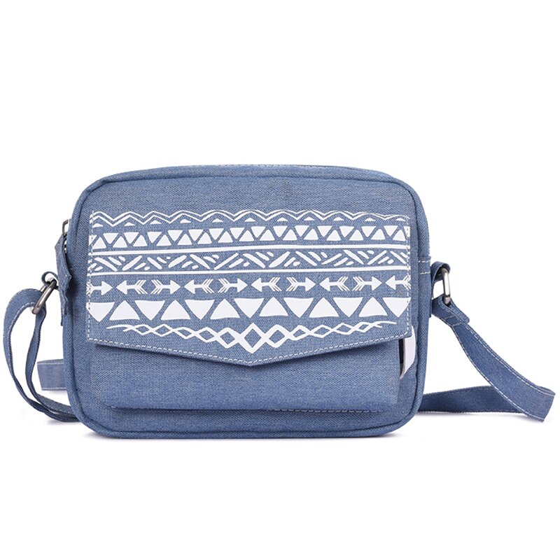 Ljl-saco de ombro das mulheres estilo retro floral crossbody sacos feminino pequeno lazer mensageiro saco fino jean cor: Default Title