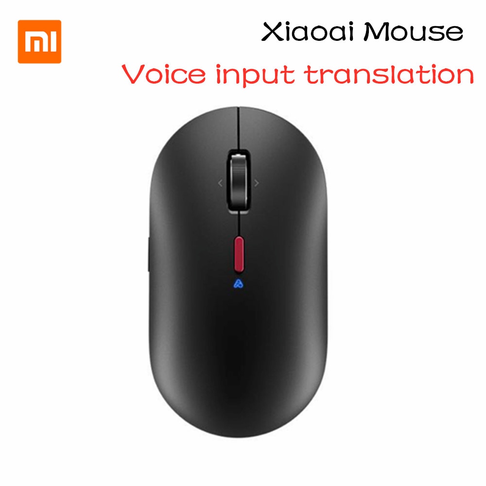 Xiaomi xiaoai draadloze muis bluetooth muis typc-c oplaadbare muis ergonomische 2.4gh usb spraakinvoer vertaling voor laptop pc