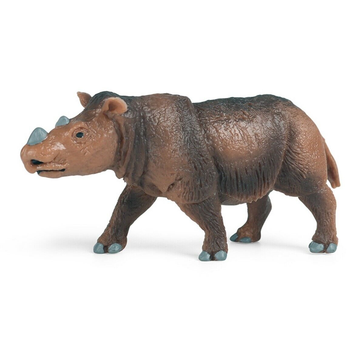 Simulatie Sumatran Rhinoceros Figuur Dicerorhinus Sumatrensis Animal Model Collector Dieren Beeldjes Decoratie Model