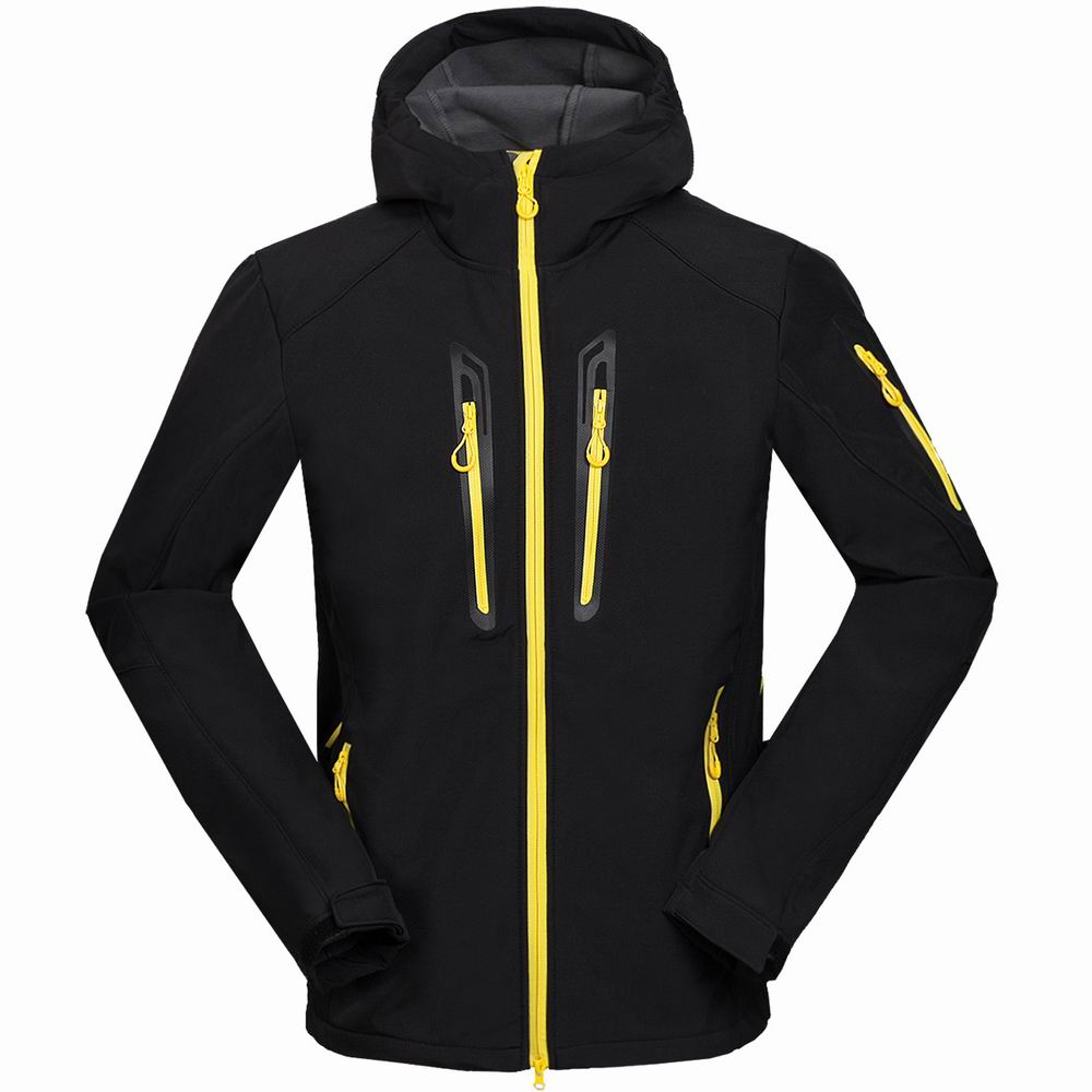 Softshell-jacke Männer Wasserdicht Winddicht Vlies warm Halten Mantel draussen Sport Wandern Camping Jagd Atmungsaktiv Hoodie Kleidung