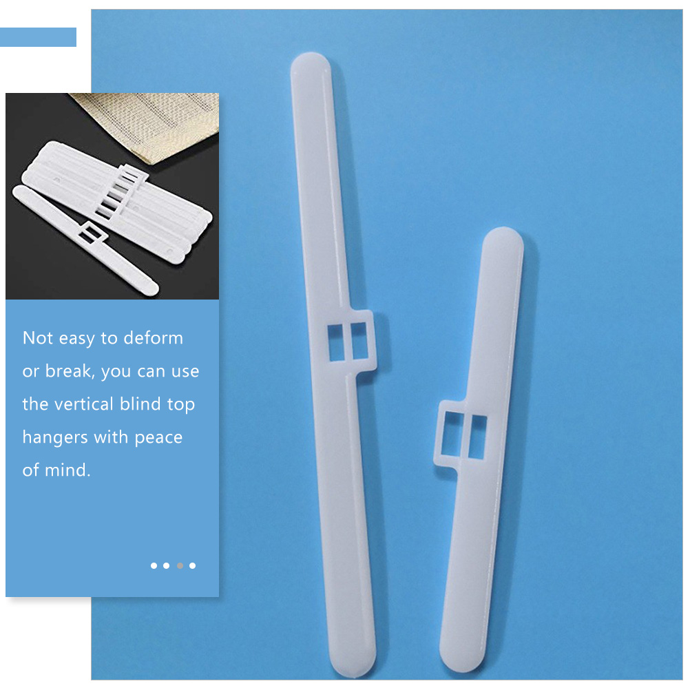 30pcs Window Blind Slat Holders Blind Top Slat Hangers Vertical Blind fittings