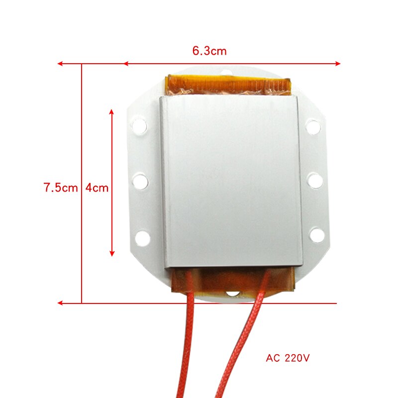 200W 300W Square Heating Plate Welding Plate Soldering Tools Thermostatic Heater PTC Heating Plate Bonding Pad