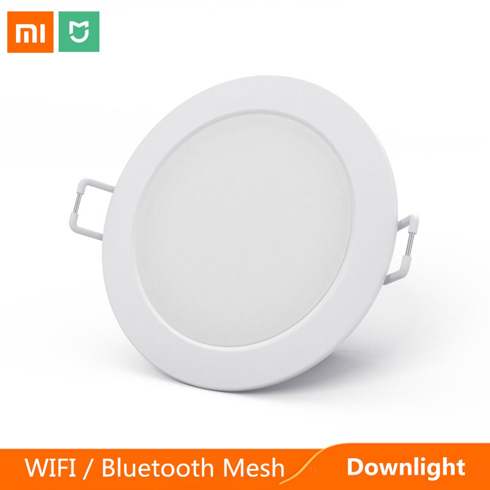 Xiaomi Mijia – spot lumineux Led intelligent, Version maille, Bluetooth, contrôle par télécommande vocale, couleur et température réglables, Original