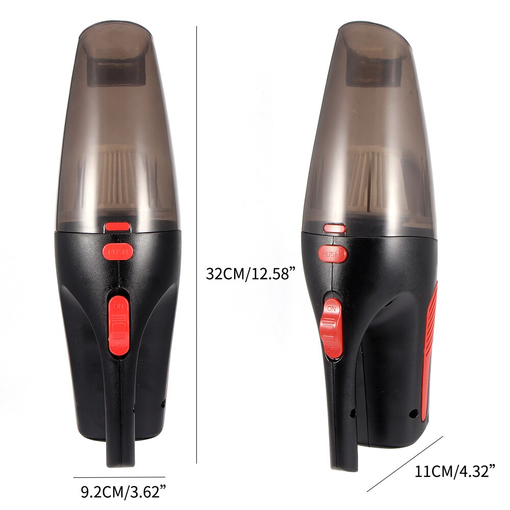 12V 120W Wireless Hand-Held Car Vacuum Handheld Car Vacuum Cleaner Portable Corded Wet Dry Vacuum Waterproof