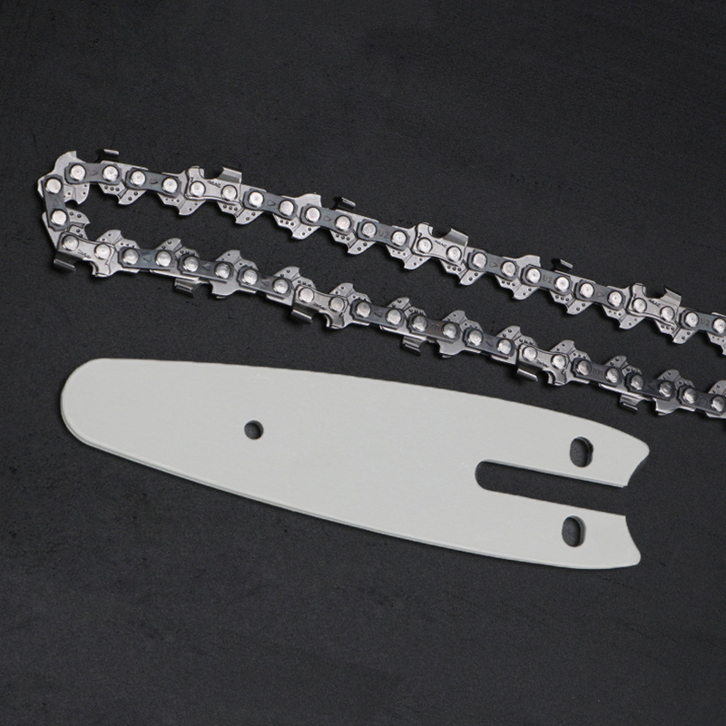 4/6 inch Chain Guide Electric Chainsaw Chains and Guide Used For Logging And Pruning Lithium electric saw universal