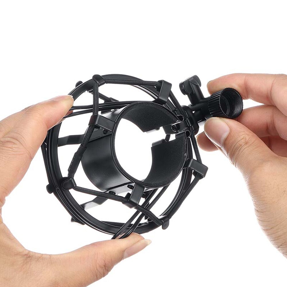 1Pc Microphone Shock Mount Adjustable Spider Microphone Shock Mount Recording Microphone Metal Bracket